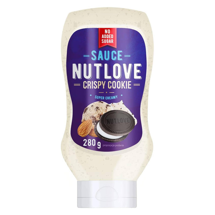 Allnutrition Nutlove Sauce, Crispy Cookie - 280 ml.