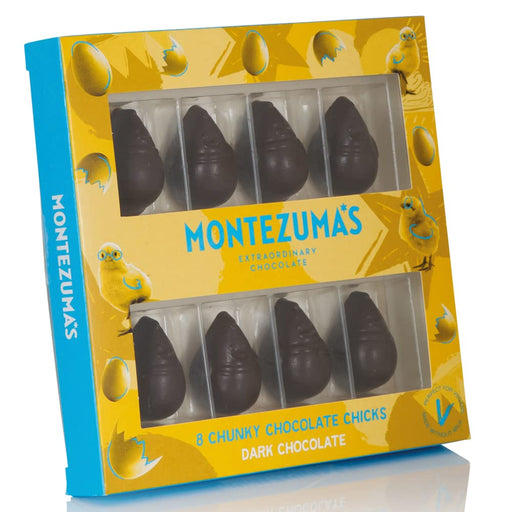 Montezumas Chocolate Dark Chocolate Solid Chicks 90g