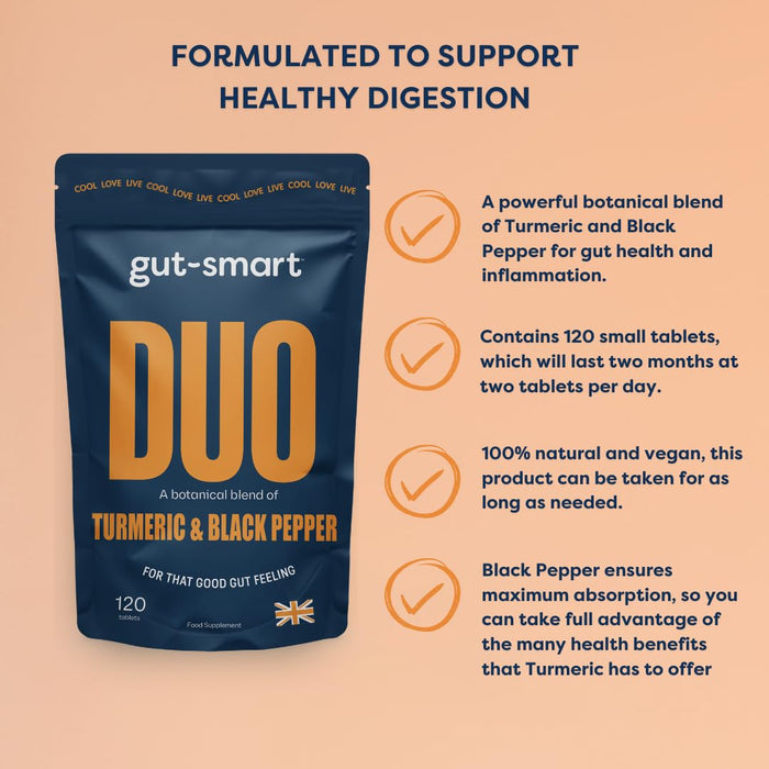 Gut-Smart Duo 120tabs