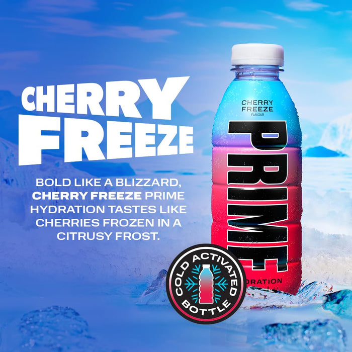 PRIME Hydration 12x500ml Blue Raspberry