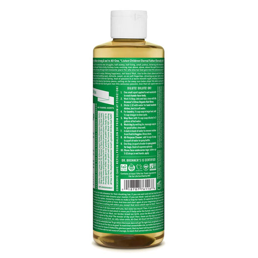 Dr Bronners Organic Alm Pure 475ml