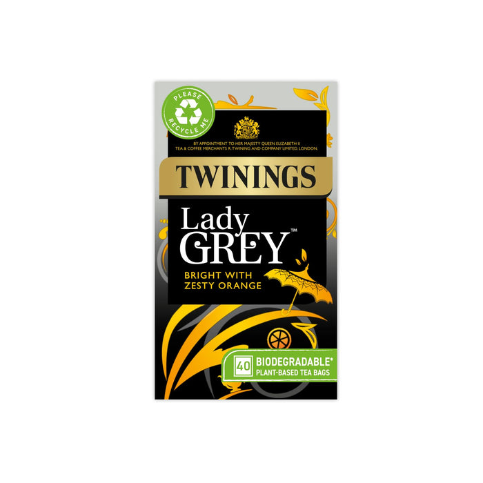 Twinings Lady Grey Teabag 4 x 40bags