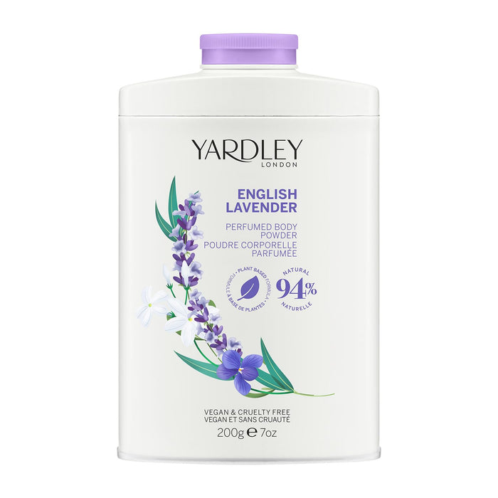 Yardley English Lavender Perfumed Body Powder 200g