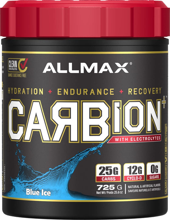 AllMax Nutrition Carbion+, Blue Ice - 725g