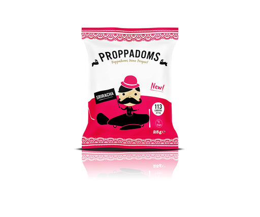 Proppadoms Sriracha Proppadoms 25g