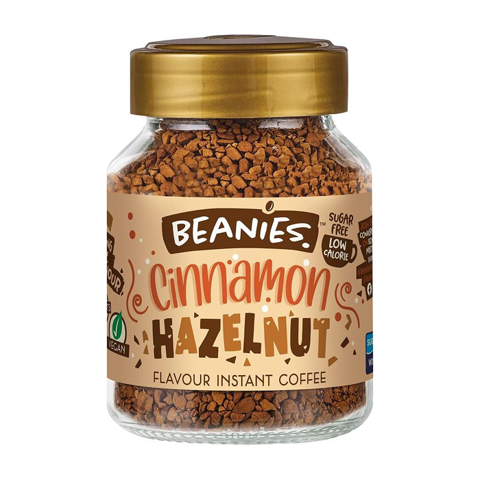 Beanies Cinnamon Hazelnut Flavour Instant Coffee 50g