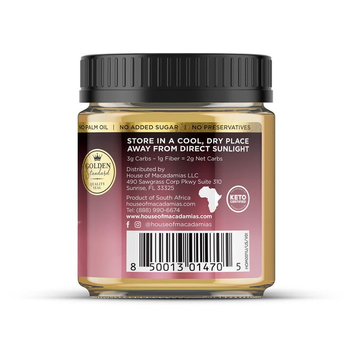 House of Macadamia Nut Butter with Sea Salt 250g