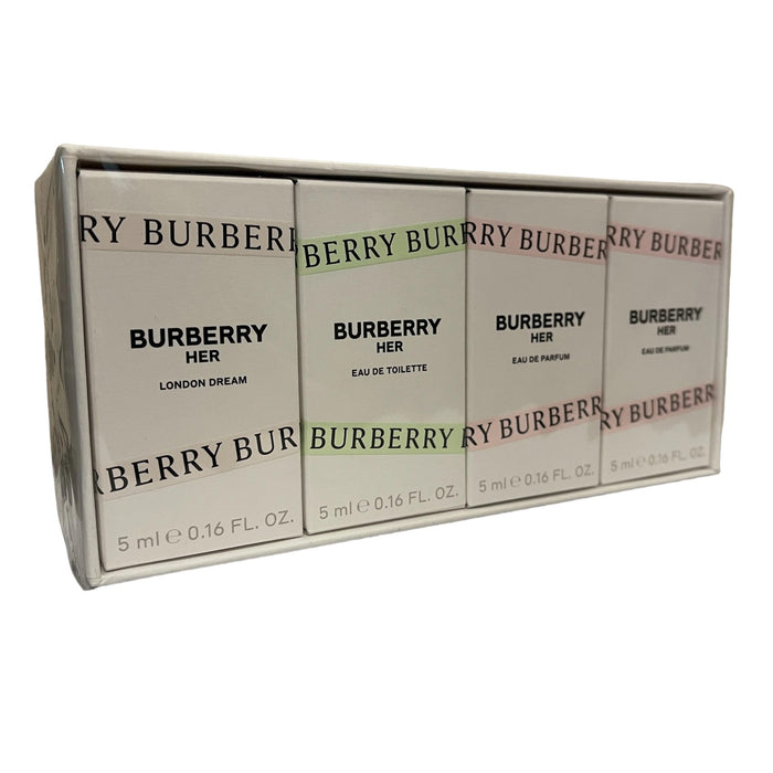 Burberry (L) Mini 2 x 5ml EDP Burberry + 5ml EDT Burberry Her + 5ml EDP Burberry Her London Dream