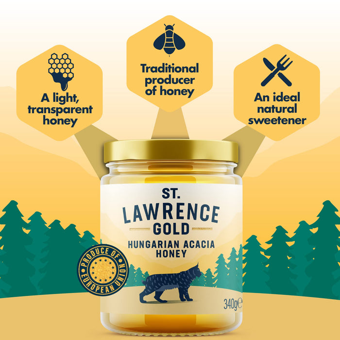 St Lawrence Gold New Zealand Manuka Honey 300+MGO 340g