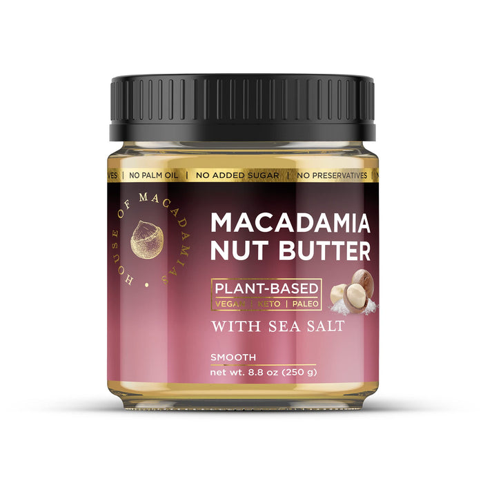 House of Macadamia Nut Butter with Sea Salt 250g