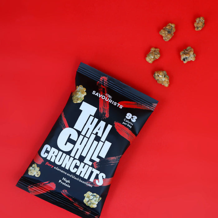 The Savourists Crunchits 12x25g Thai Chilli