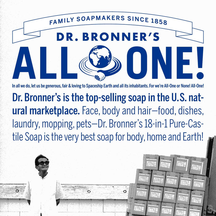 Dr Bronner Almond All-One Magic soap 240ml Organic