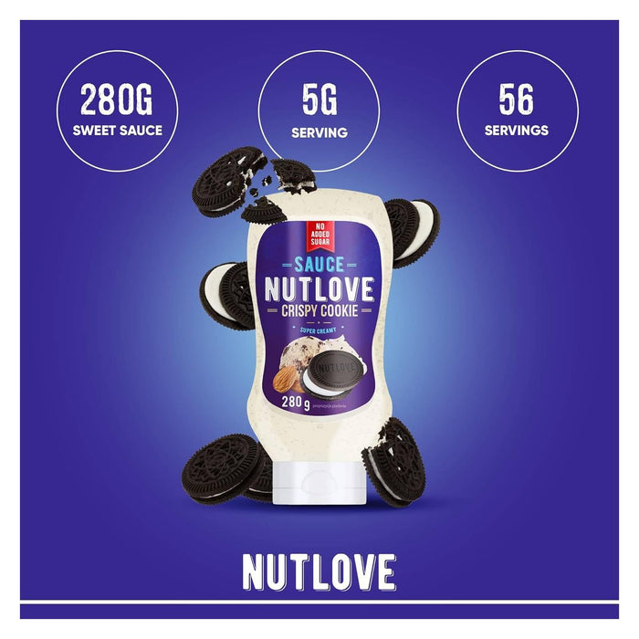 Allnutrition Nutlove Sauce, Crispy Cookie - 280 ml.