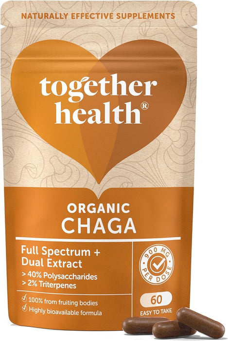 Together Health Organic Chaga - 60 Capsules