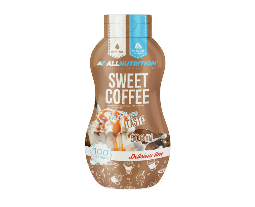 Allnutrition Sweet Sauce, Sweet Coffee - 500 ml. 