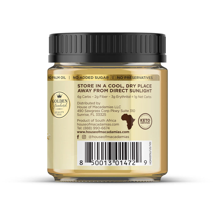 House of Macadamia Nut Butter White Chocolate 250g