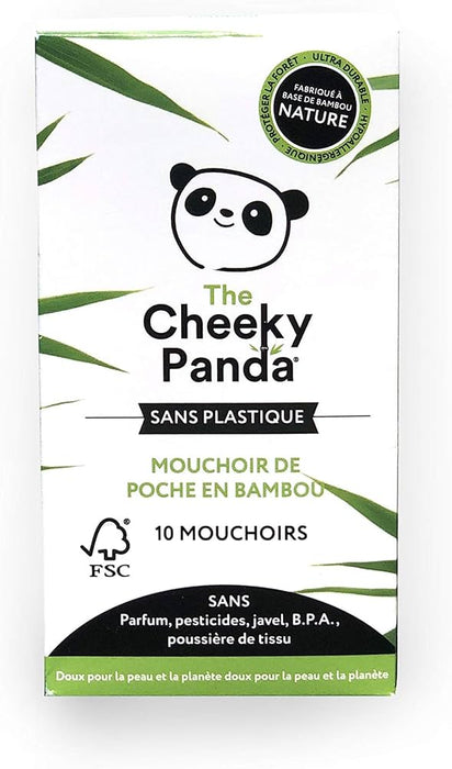 Cheeky Panda 100% Bamboo Plastic Free Pocket Tissues