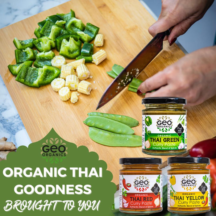 Georganics Pastes - Organic Thai Green Curry Paste 180g