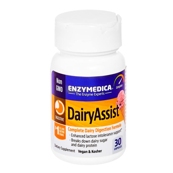 Enzymedica DairyAssist - 30 caps