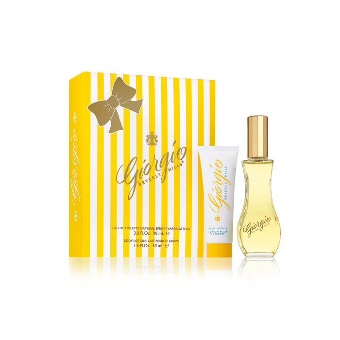 Giorgio Beverly Hills Yellow 90ml EDT + 50ml Body Lotion