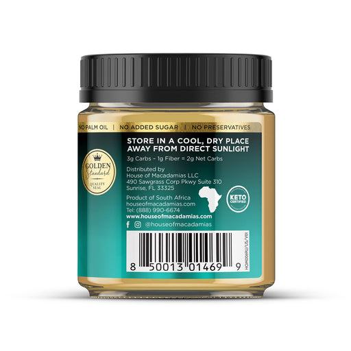 House of Macadamia Nut Butter All-Natural 250g