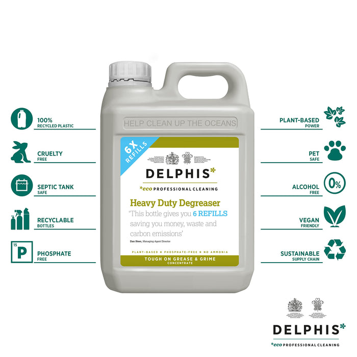 Delphis Eco Kitchen Cleaner & Degreaser 2L Refill