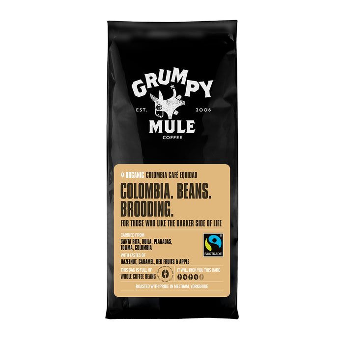 Grumpy Mule Organic Fair Trade Colombia Beans 227g