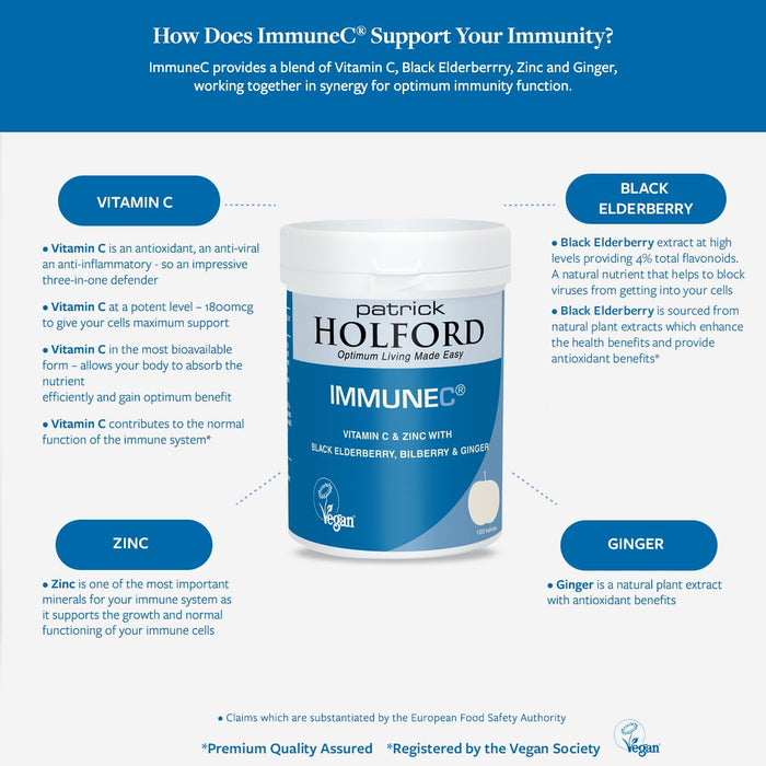 Patrick Holford Immune C 120 Tablets