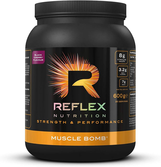 Reflex Nutrition Muscle Bomb 600g Black Cherry