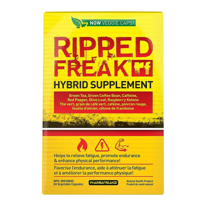 PharmaFreak Ripped Freak Hybrid Supplement 60 Veggie Capsules