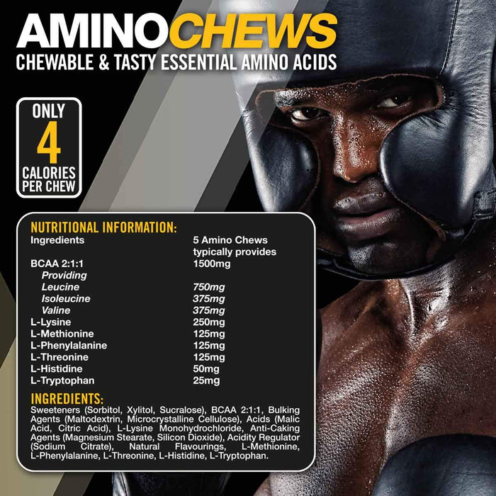 VOW Nutrition Amino Chews 100Tabs Lemon Burst