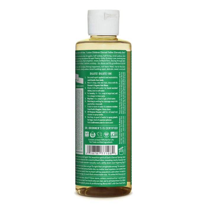 Dr Bronner Almond All-One Magic soap 240ml Organic