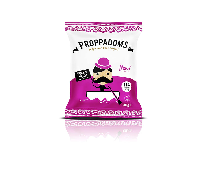 Proppadoms Duck & Plum Proppadoms 25g