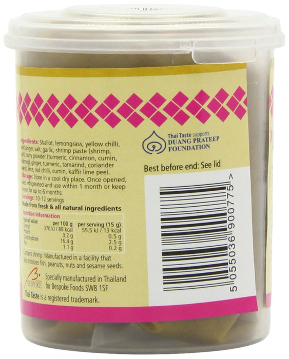 Thai Taste Southern Yellow Curry Paste 200g