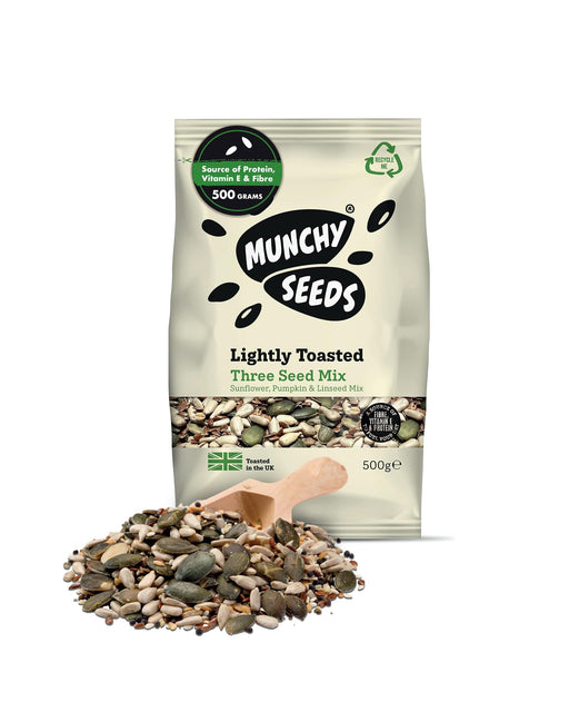 Munchy Seeds Lightly Toasted 3 Seed Mix 500g