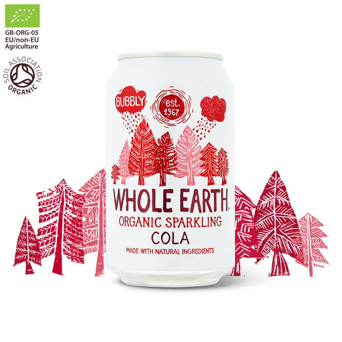 Whole Earth Organic Sparkling Cola Drink 330ml