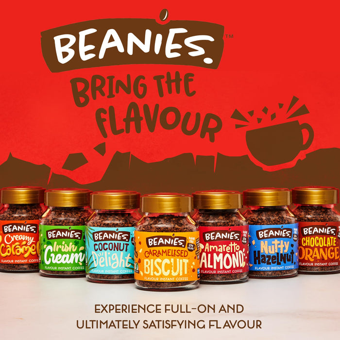 Beanies Coffee Beanies Cinnamon Hazelnut Flavour Instant Coffee 50g