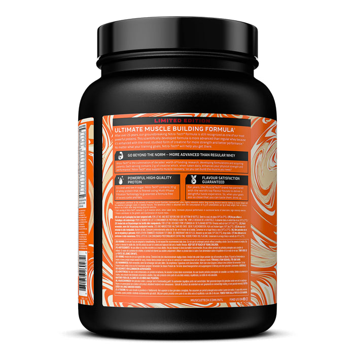 MuscleTech Nitro-Tech, Salted Caramel - 908g