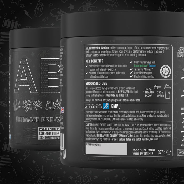 Applied Nutrition ABE - All Black Everything, Candy Ice Blast (EAN 5056555204764) - 375g