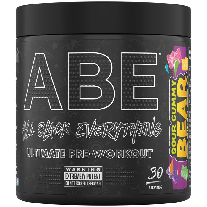 Applied Nutrition ABE - All Black Everything, Sour Gummy Bear (EAN 5056555204832) - 375g