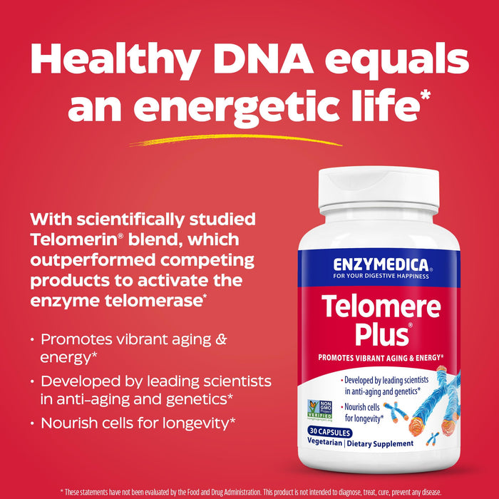 Enzymedica Telomere Plus 30 Capsules