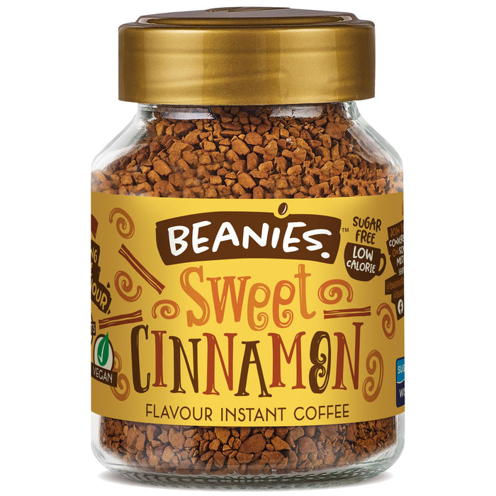 Beanies Coffee Beanies Cinnamon Hazelnut Flavour Instant Coffee 50g