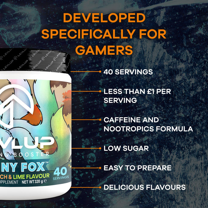 LEVLUP Gaming Booster 315g Shiny Fox