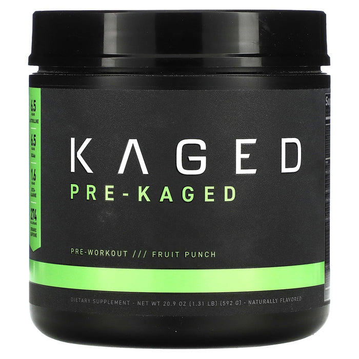 Kaged Muscle Pre-Kaged, Fruit Punch (EAN 850045966515) - 546g