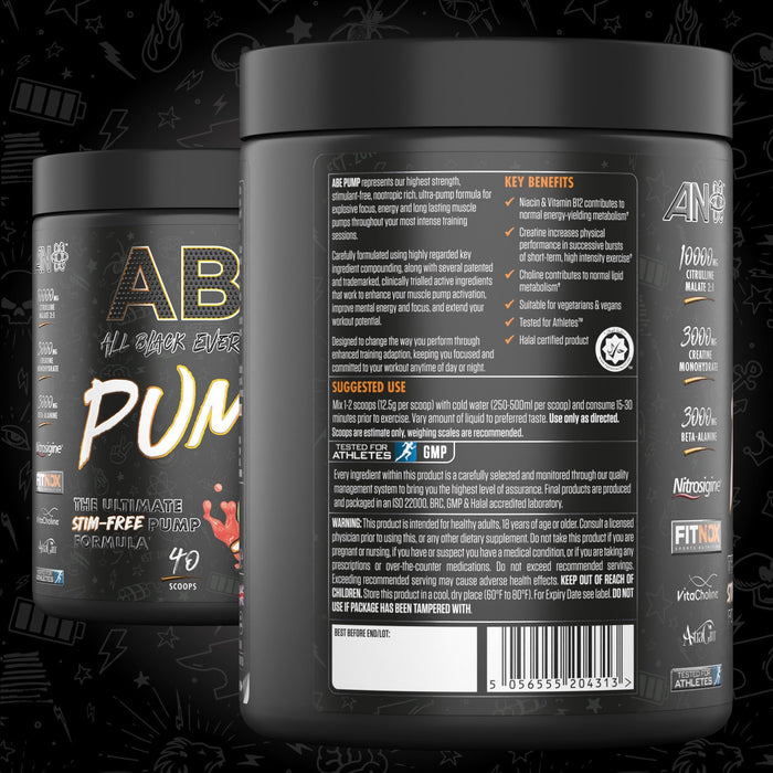 Applied Nutrition ABE PUMP Pre Workout 500g Tigers Blood