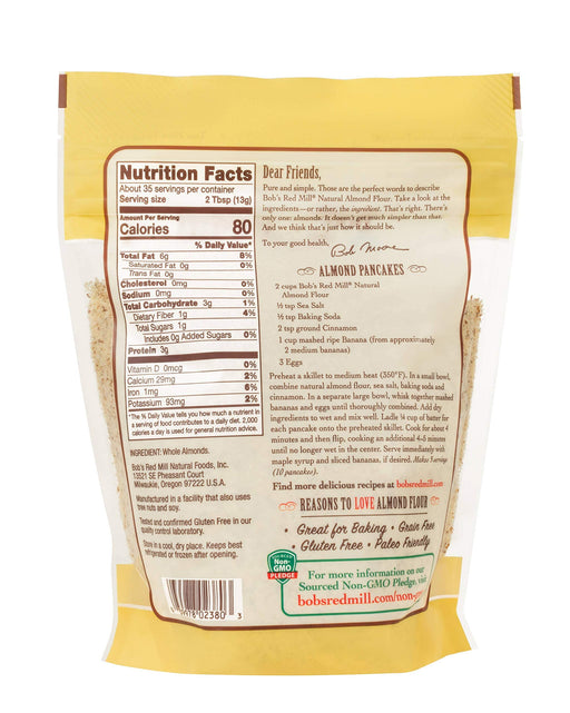 Bob's Red Mill Almond Flour Natural 453g