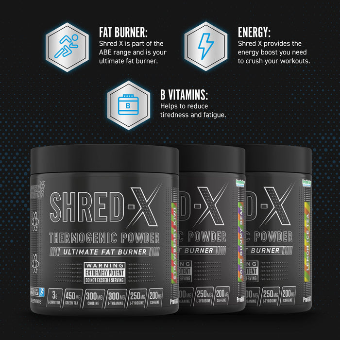 Applied Nutrition Shred-X Powder, Lemon Ice Tea - 300g