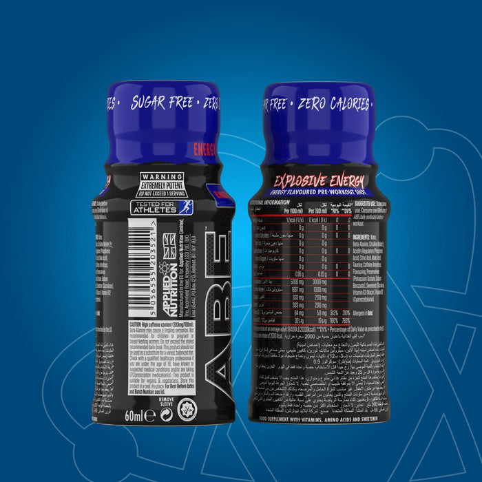 ABE Shot, Energy - 12 x 60 ml.