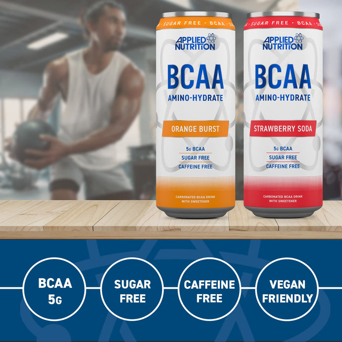 Applied Nutrition BCAA Can 12x330ml Orange Burst