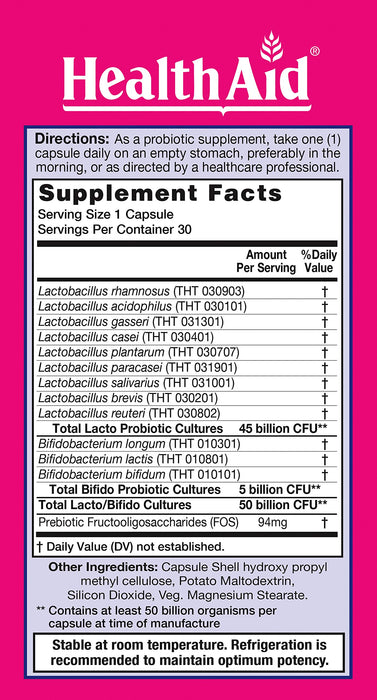 HealthAid FemProbio - 30 Vegicaps